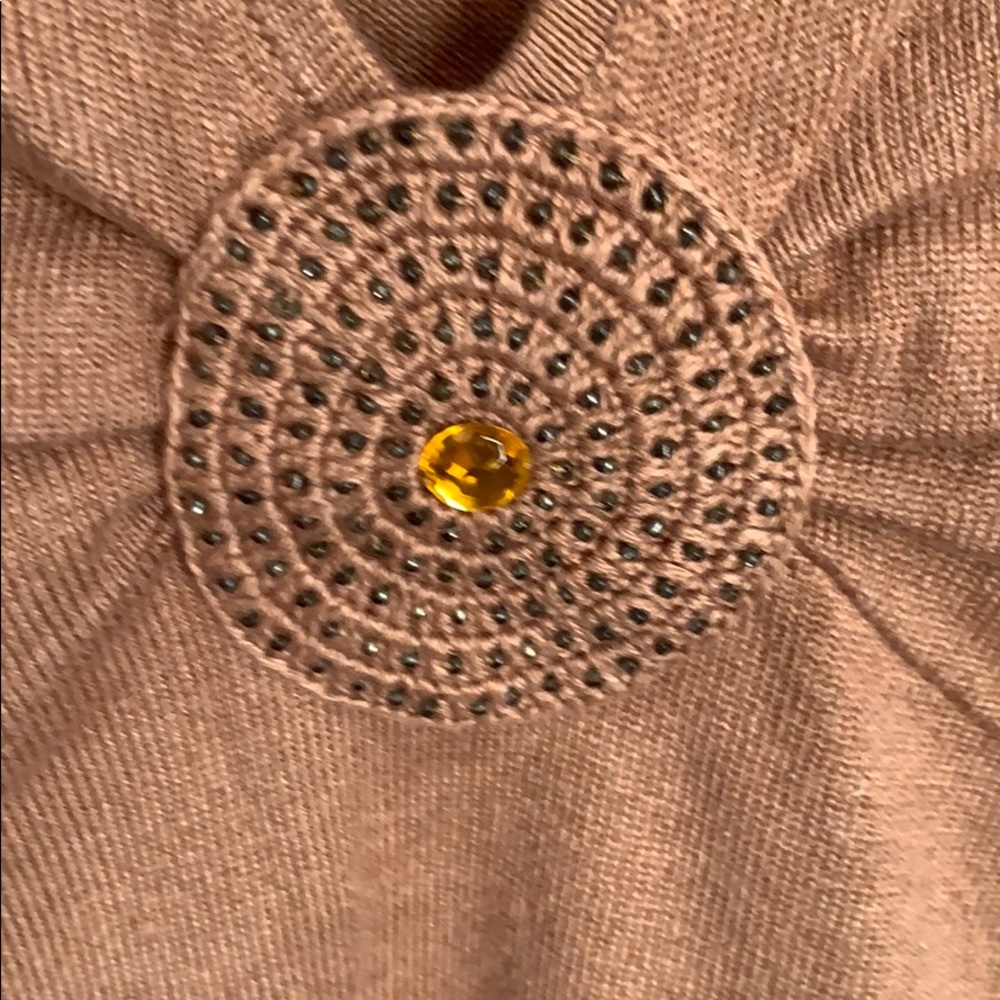 NWT! Lillie Rubin Ladies Tan Top - Picture 2 of 5